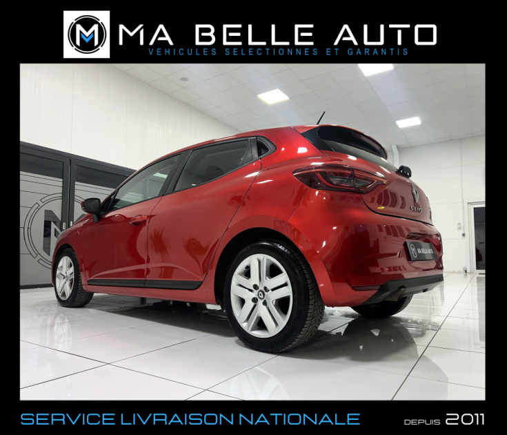 Renault Clio V 1.0 TCe 90 Business Edition / rouge flamme / 1ère main / TVA récup. / 170 euros mois