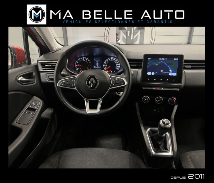 Renault Clio V 1.0 TCe 90 Business Edition / rouge flamme / 1ère main / TVA récup. / 170 euros mois