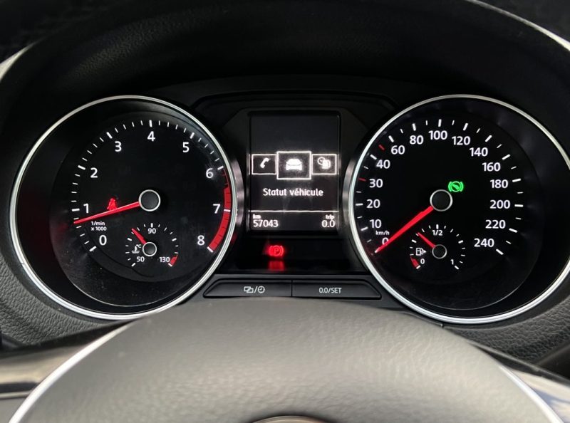 VOLKSWAGEN POLO 5 V PHASE 2 1.2 TSI 90 Cv BOITE AUTOMATIQUE DSG7 5 PORTES 59 600 Kms - GARANTIE 1 AN