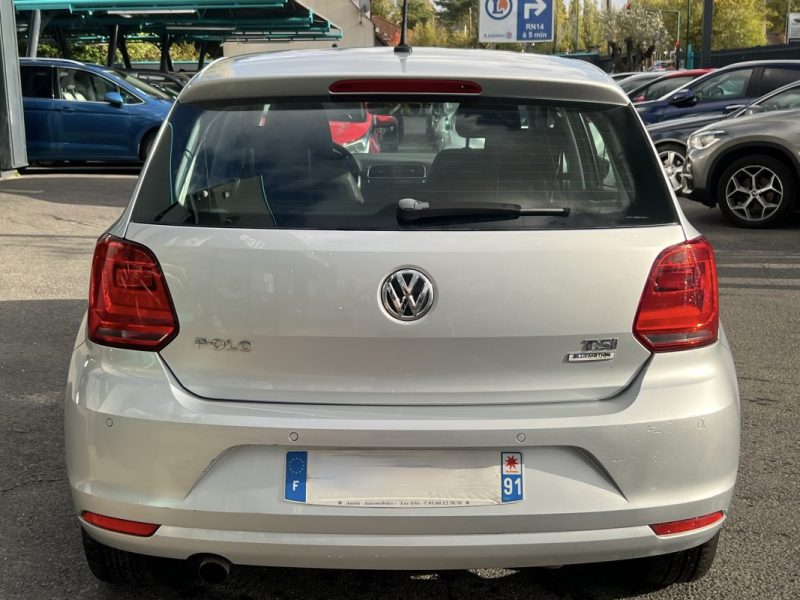 VOLKSWAGEN POLO 5 V PHASE 2 1.2 TSI 90 Cv BOITE AUTOMATIQUE DSG7 5 PORTES 59 600 Kms - GARANTIE 1 AN