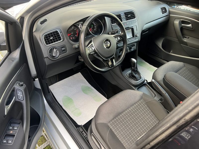 VOLKSWAGEN POLO 5 V PHASE 2 1.2 TSI 90 Cv BOITE AUTOMATIQUE DSG7 5 PORTES 59 600 Kms - GARANTIE 1 AN