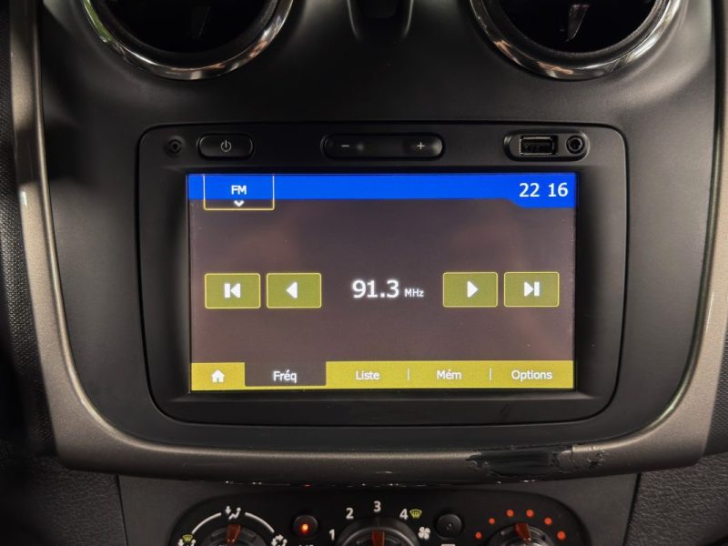 DACIA SANDERO STEPWAY II PRESTIGE 0.9 TCE 90 BOITE AUTOMATIQUE ECRAN GPS 35 200 Kms - GARANTIE 1 AN