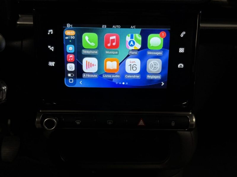CITROEN C3 III SHINE 1.2 110 Cv ECRAN GPS APPLE CARPLAY & ANDROID - GARANTIE 1 AN