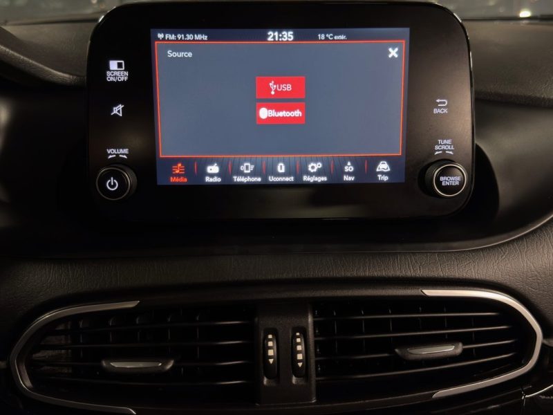 FIAT TIPO II PHASE 2 LIFE PLUS 1.0 FIREFLY TURBO 100 S/S APPLE CARPLAY & ANDROID - GARANTIE 1 AN
