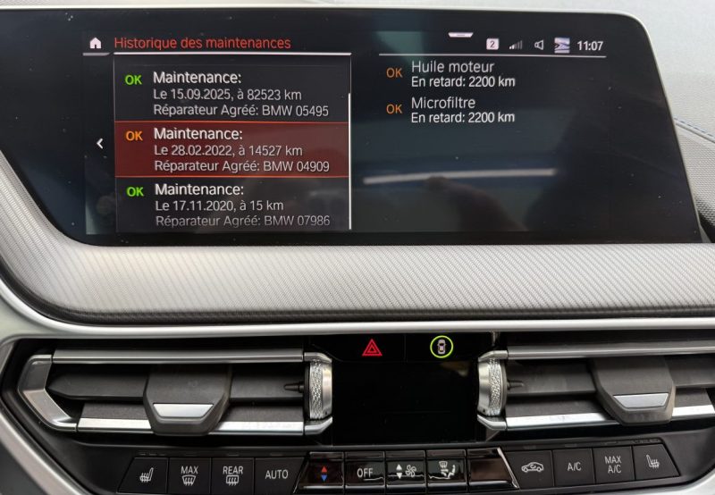 B.M.W. SERIE 2 GRAN COUPE 220DA 190 CV M SPORT / ACC / TOIT OUVRANT GARANTIE 6 MOIS   