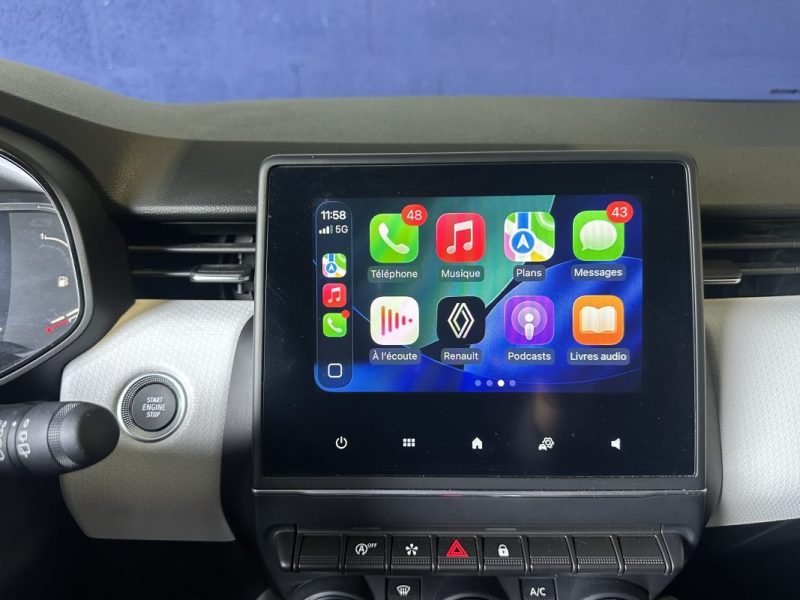 RENAULT CLIO V 1.0 TCE 90 BVM INTENS 2EME MAIN / CAR PLAY  2022