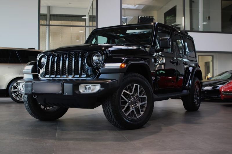 JEEP WRANGLER 4xe 381ch Sahara / Toit panoramique Sky One-Touch / Caméra Off-Road