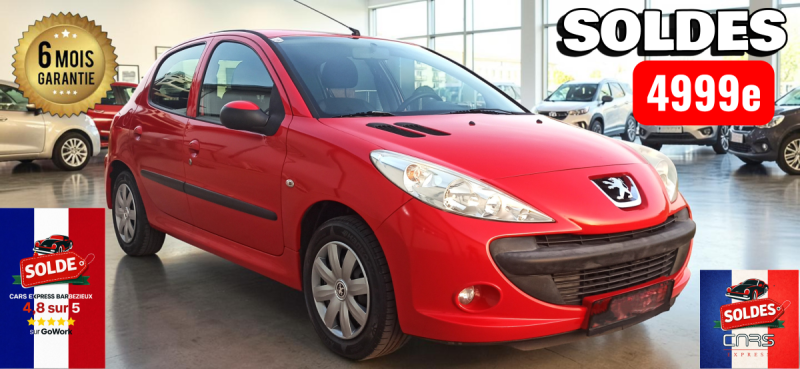 PEUGEOT 206+ 1.4 TRENDY 1ER MAIN GARANTIE 6MOIS