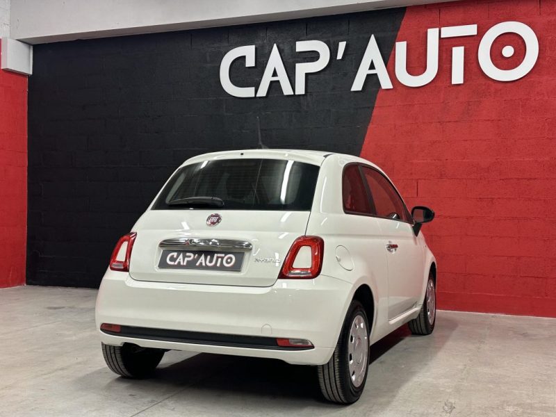 FIAT 500 1.0 70CH BSG S&S CULT - Garantie 6 mois - Excellent état - 1ère main -