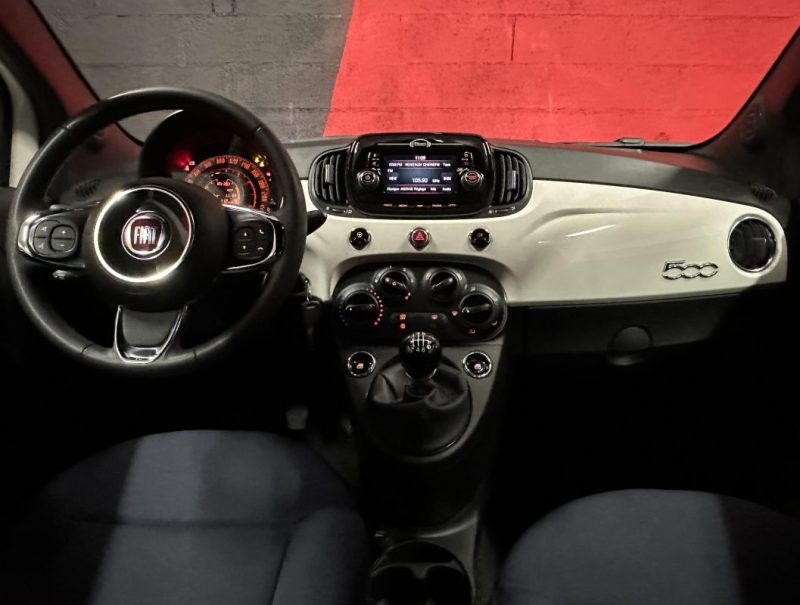 FIAT 500 1.0 70CH BSG S&S CULT - Garantie 6 mois - Excellent état - 1ère main -