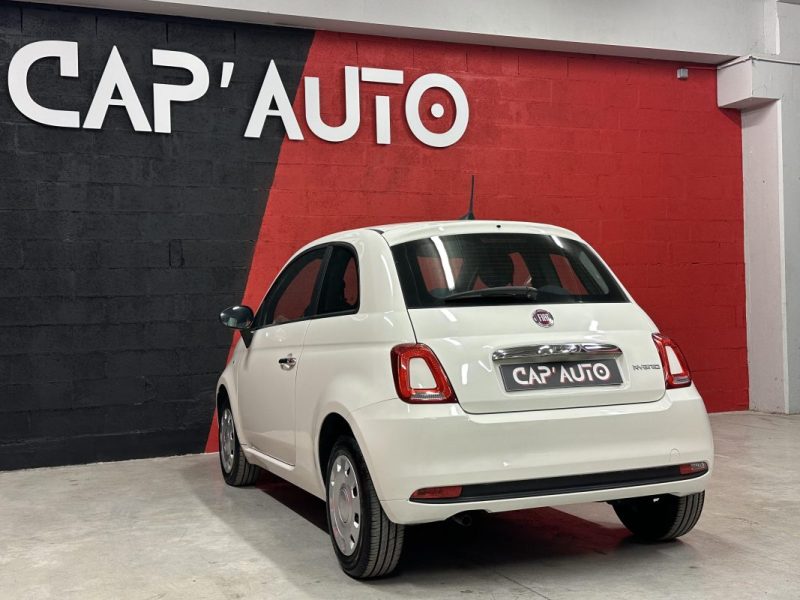 FIAT 500 1.0 70CH BSG S&S CULT - Garantie 6 mois - Excellent état - 1ère main -