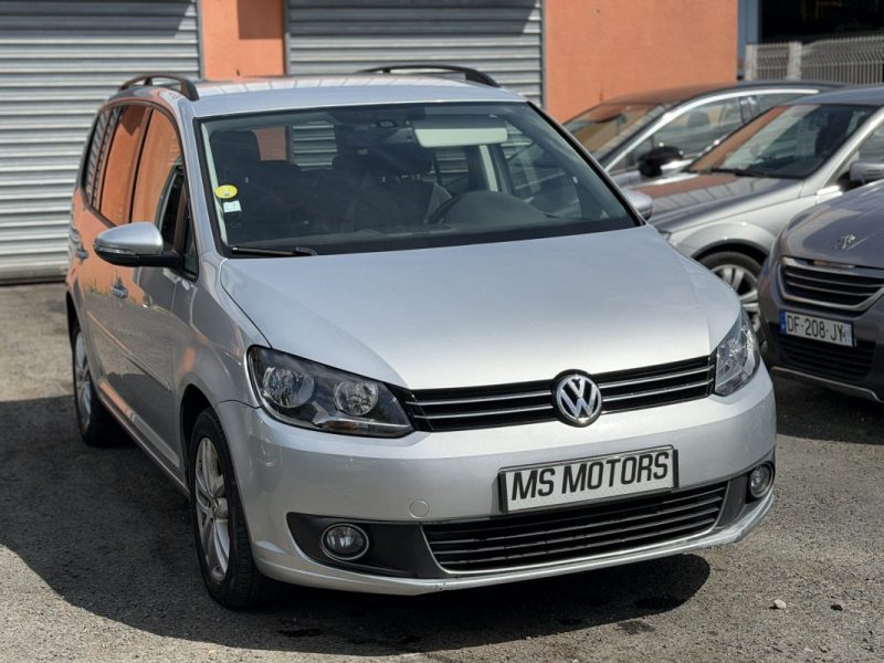VOLKSWAGEN TOURAN 2 1.6 TDI 105 cv - GARANTIE 12 mois - Confortline - 7 places - Boite Automatique