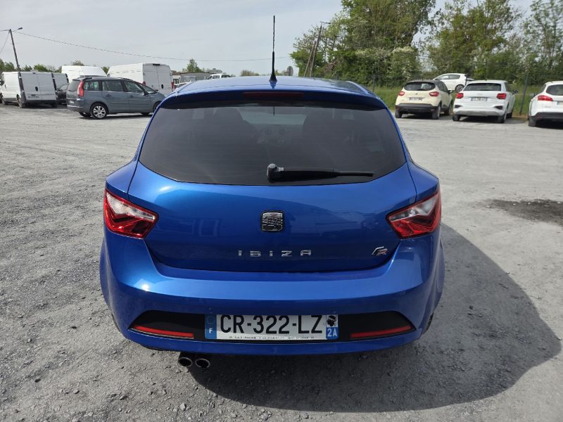 SEAT IBIZA IV 1.2 TSI FR 105CH 2013 POSSIBILITE ETHANOL 