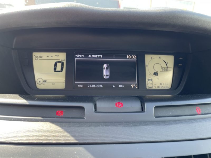CITROEN C4 PICASSO 1.6 HDI 110CV   GARANTIE 3/12 MOIS 2012