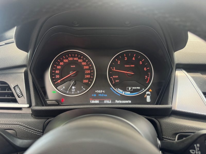 BMW GRAND TOURER 218iA 136ch M SPORT FULL 7 PLACES 1ERE MAIN GARANTIE 24 MOIS HISTORIQUE COMPLET