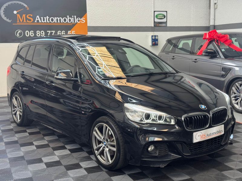 BMW GRAND TOURER 218iA 136ch M SPORT FULL 7 PLACES 1ERE MAIN GARANTIE 24 MOIS HISTORIQUE COMPLET