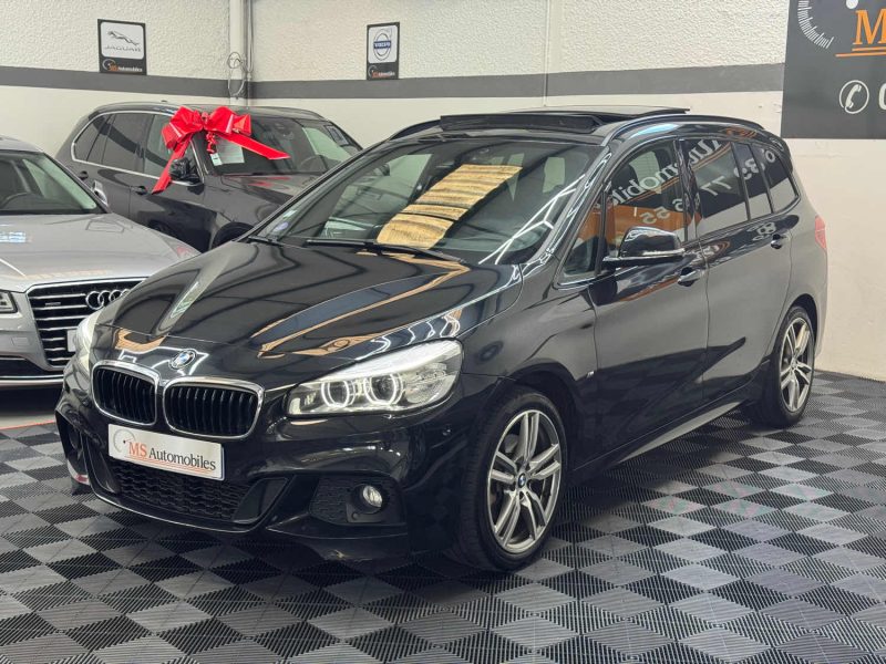 BMW GRAND TOURER 218iA 136ch M SPORT FULL 7 PLACES 1ERE MAIN GARANTIE 12 MOIS HISTORIQUE COMPLET