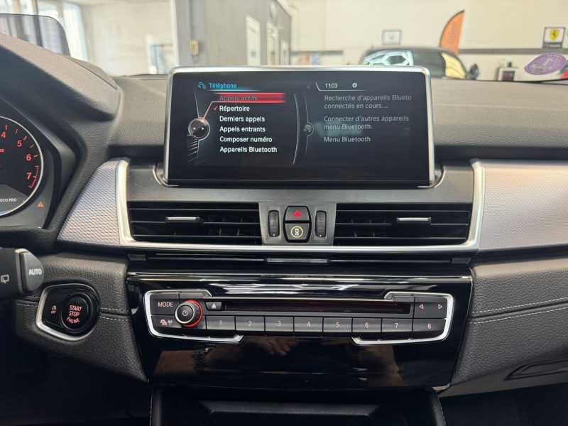 BMW GRAND TOURER 218iA 136ch M SPORT FULL 7 PLACES 1ERE MAIN GARANTIE 12 MOIS HISTORIQUE COMPLET