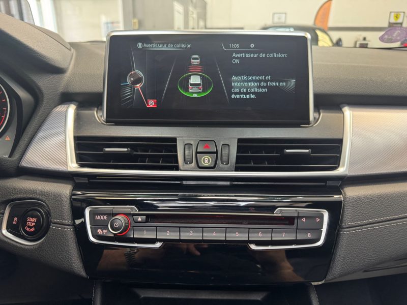 BMW GRAND TOURER 218iA 136ch M SPORT FULL 7 PLACES 1ERE MAIN GARANTIE 24 MOIS HISTORIQUE COMPLET
