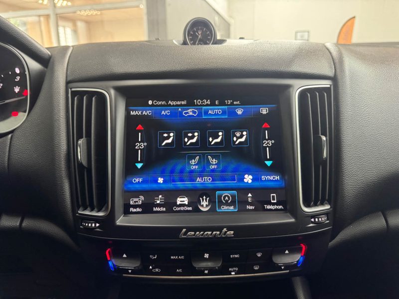 MASERATI LEVANTE 3.0 V6 275ch DIESEL GRANLUSSO GARANTIE 24 MOIS HISTORIQUE COMPLET 