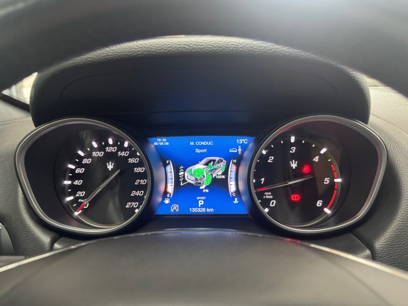 MASERATI LEVANTE 3.0 V6 275ch DIESEL GRANLUSSO GARANTIE 24 MOIS HISTORIQUE COMPLET 
