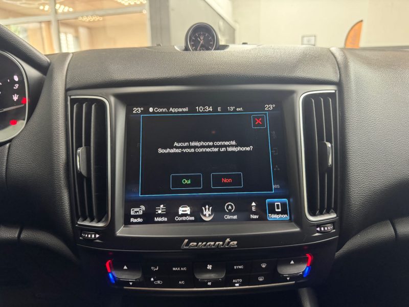 MASERATI LEVANTE 3.0 V6 275ch DIESEL GRANLUSSO GARANTIE 24 MOIS HISTORIQUE COMPLET 