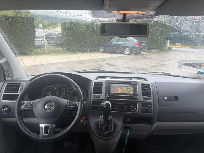 VOLKSWAGEN TRANSPORTER T5  2.0 TDI 180 CV 4MOTION 4 ROUES MOTRICES BVA TURBO NEUF DISTRIBUTION NEUF ENTRETIEN OK 2013
