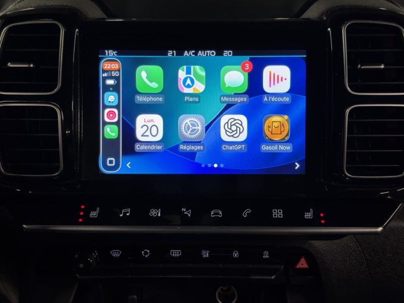 CITROEN C5 AIRCROSS SHINE 1.6 THP 180 Cv APPLE CARPLAY & ANDROID / BOITE AUTO EAT8 - GARANTIE 1 AN