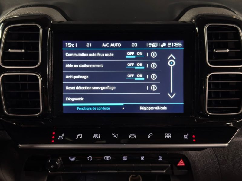 CITROEN C5 AIRCROSS SHINE 1.6 THP 180 Cv APPLE CARPLAY & ANDROID / BOITE AUTO EAT8 - GARANTIE 1 AN