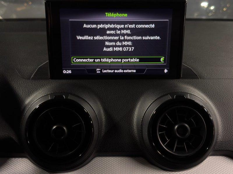 AUDI Q2 DESIGN 1.4 TFSI COD 150 Cv 1ERE MAIN / BOITE AUTOMATIQUE S-TRONIC 41 900 kms - GARANTIE 1 AN