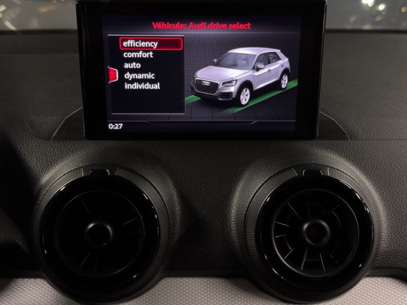 AUDI Q2 DESIGN 1.4 TFSI COD 150 Cv 1ERE MAIN / BOITE AUTOMATIQUE S-TRONIC 41 900 kms - GARANTIE 1 AN