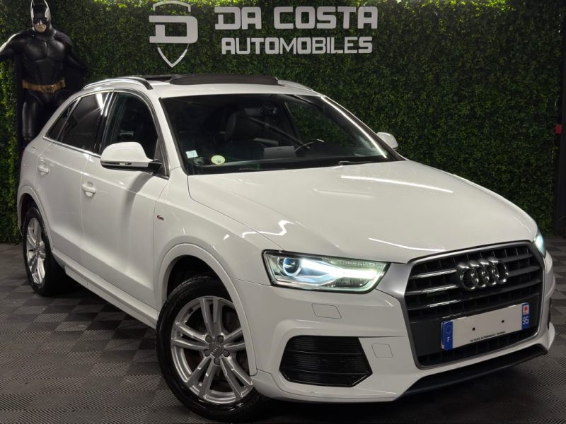 AUDI Q3 PHASE 2 S-LINE QUATTRO 2.0 TDI 150 1ERE MAIN BOITE AUTO TOIT OUVRANT ATTELAGE - Garantie 1an