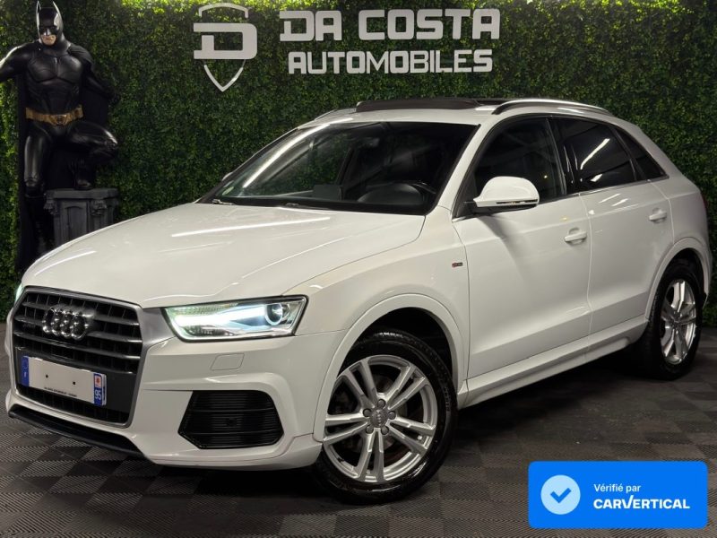 AUDI Q3 PHASE 2 S-LINE QUATTRO 2.0 TDI 150 1ERE MAIN BOITE AUTO TOIT OUVRANT ATTELAGE - Garantie 1an