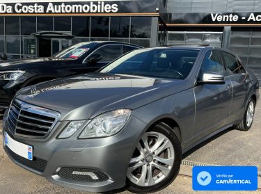 MERCEDES CLASSE E 4 IV 350 CDI 3.0 V6 231 Cv BOITE AUTO INTERIEUR CUIR TOIT OUVRANT - GARANTIE 1 AN