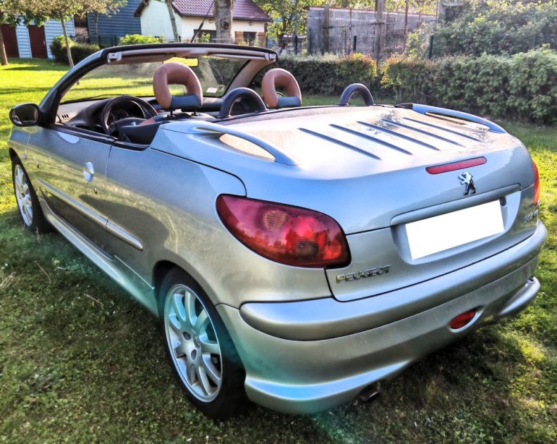 PEUGEOT 206 CC 2.0 16v ROLAND GARROS 136cv