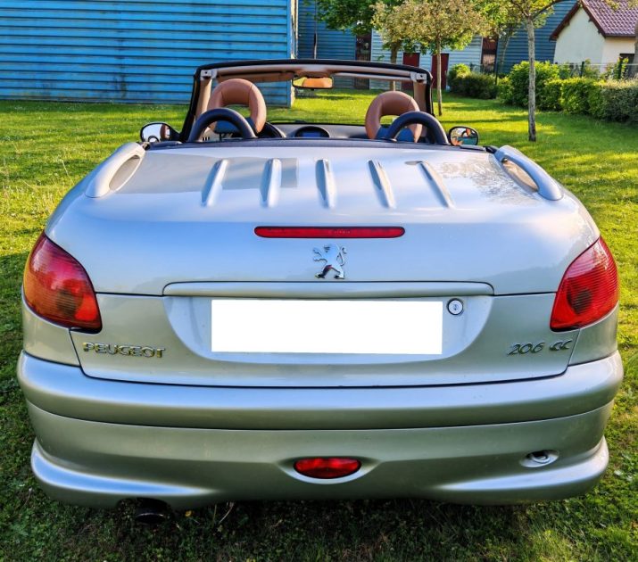 PEUGEOT 206 CC 2.0 16v ROLAND GARROS 136cv
