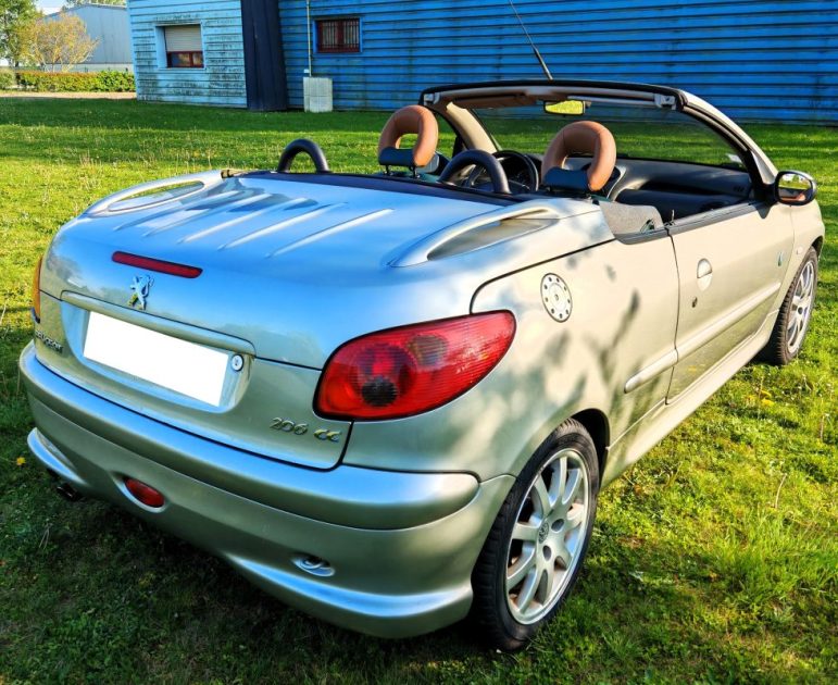 PEUGEOT 206 CC 2.0 16v ROLAND GARROS 136cv