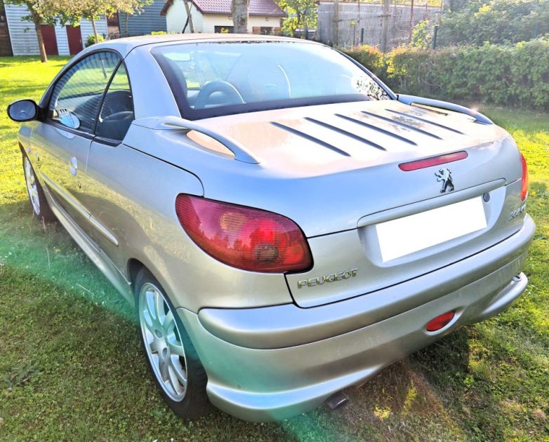 PEUGEOT 206 CC 2.0 16v ROLAND GARROS 136cv