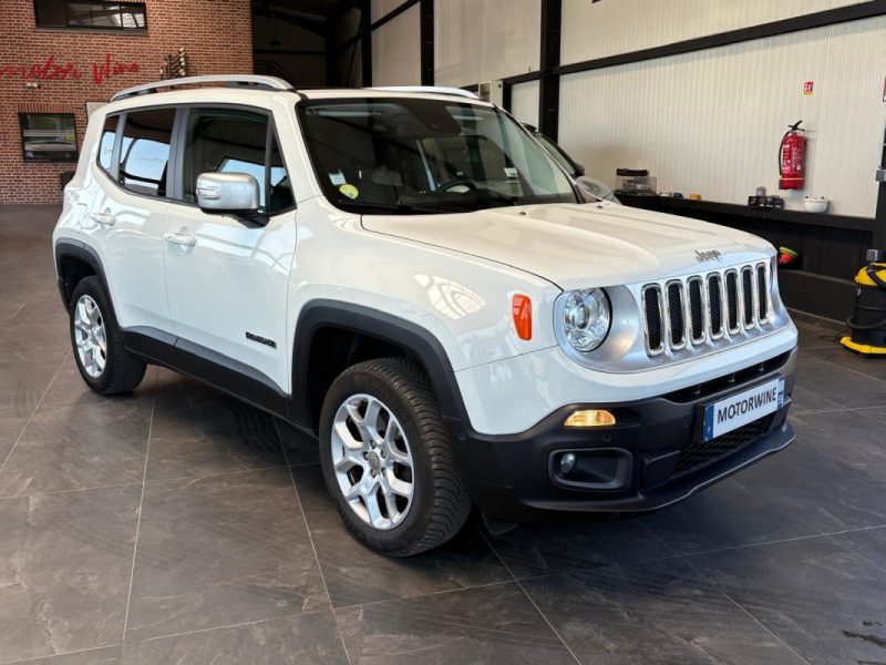 🚗 JEEP RENEGADE 2.0 MULTIJET 140ch ⚙️ LIMITED 4x4 📷 Caméra 📱 Bluetooth ☀️ Toit  panoramique  Cuir
