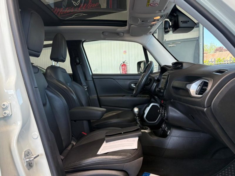 🚗 JEEP RENEGADE 2.0 MULTIJET 140ch ⚙️ LIMITED 4x4 📷 Caméra 📱 Bluetooth ☀️ Toit  panoramique  Cuir