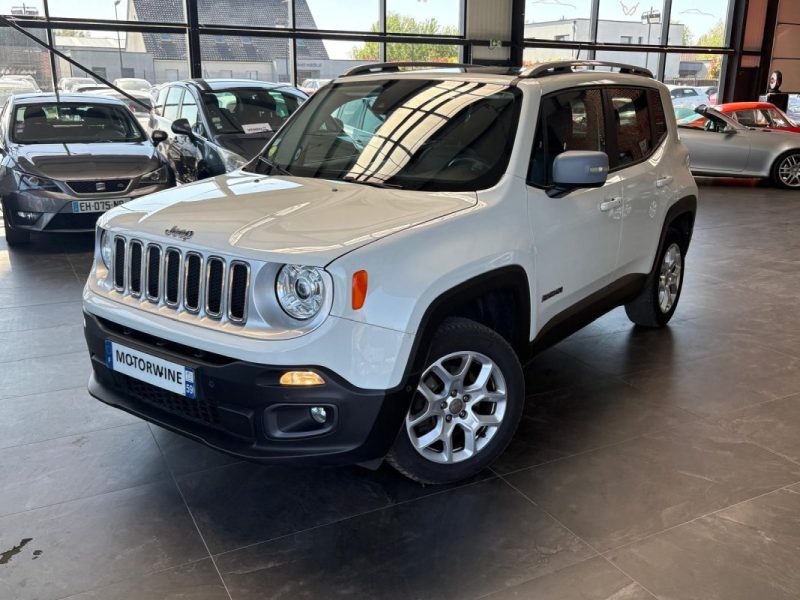🚗 JEEP RENEGADE 2.0 MULTIJET 140ch ⚙️ LIMITED 4x4 📷 Caméra 📱 Bluetooth ☀️ Toit  panoramique  Cuir