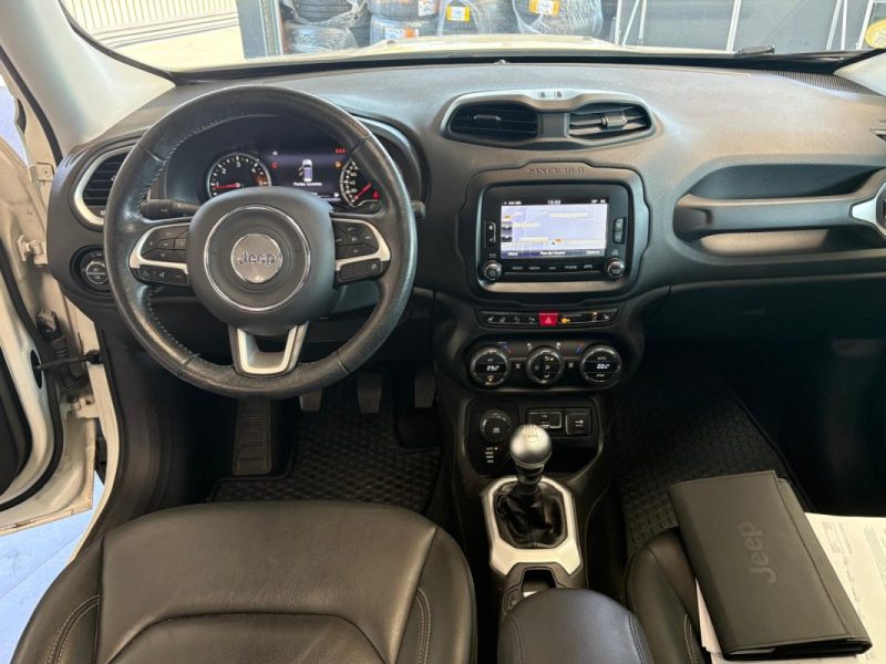 🚗 JEEP RENEGADE 2.0 MULTIJET 140ch ⚙️ LIMITED 4x4 📷 Caméra 📱 Bluetooth ☀️ Toit  panoramique  Cuir