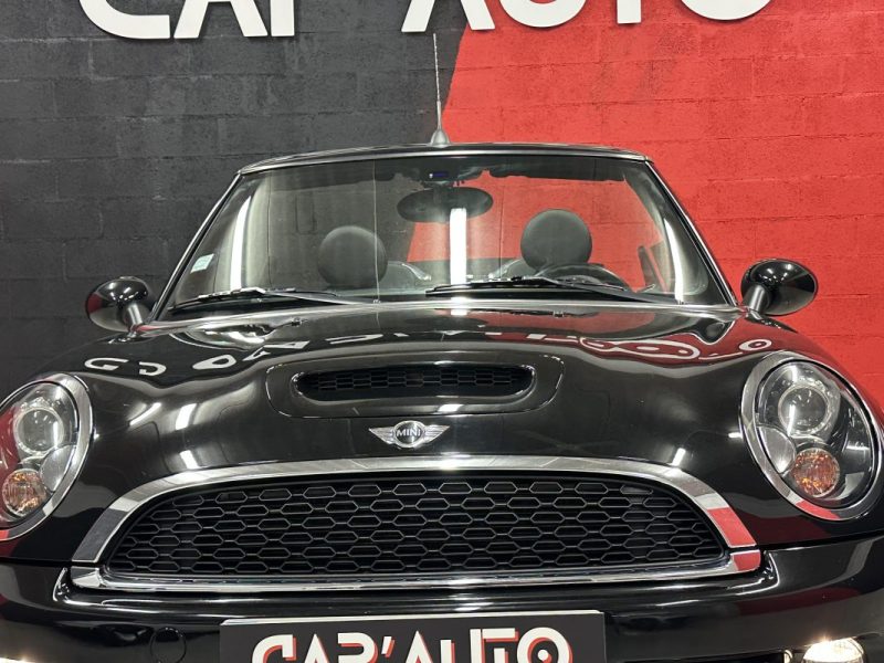 MINI CABRIOLET 1.6 COOPER S 184 CV - Très bon état - Garantie 6 mois - CT Irréprochable -