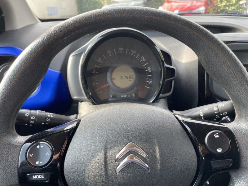 CITROEN C1 AIRDREAM 1.0 VTI 72CV MOTEUR A CHAINE CT OK CLIM GARANTIE 