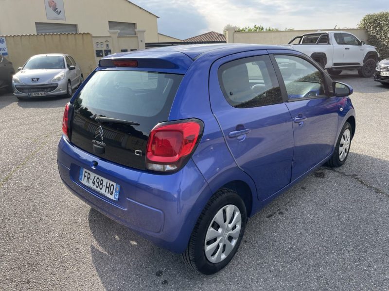 CITROEN C1 AIRDREAM 1.0 VTI 72CV MOTEUR A CHAINE CT OK CLIM GARANTIE 