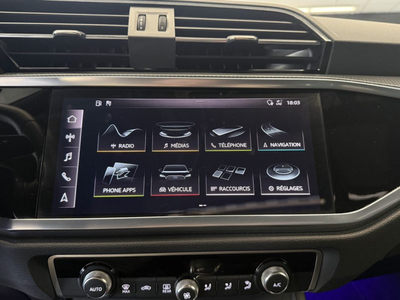 AUDI Q3 40 TFSI 190 ch S-Line Qattro S-tronic7