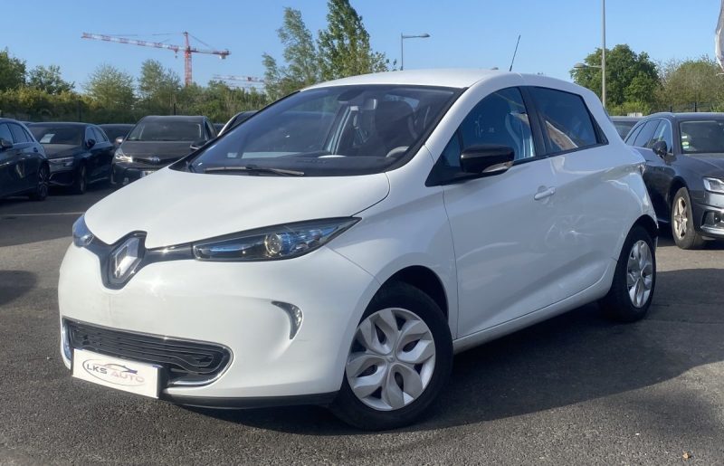 RENAULT ZOE R92 LIFE / Location De Batterie - Moteur Electrique Neuf - Radar De Recul