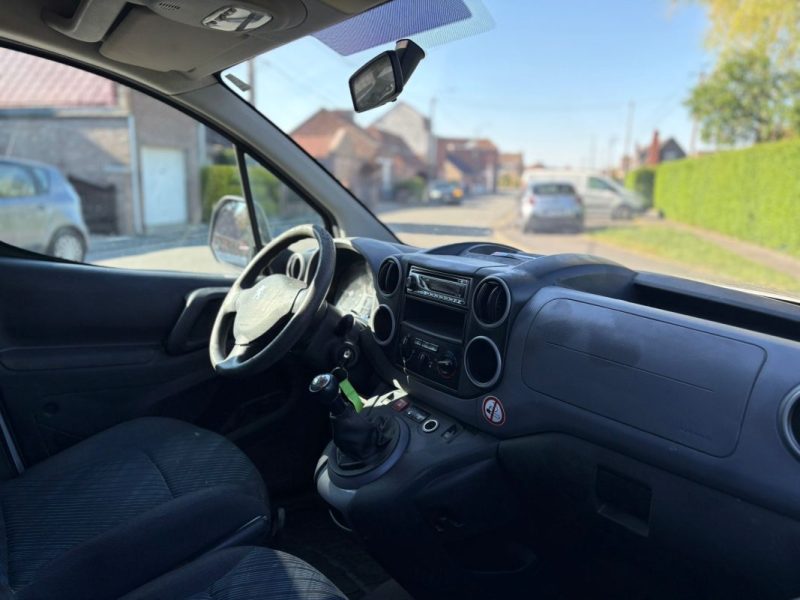 ✅ 4160€ HT Très Beau PEUGEOT PARTNER 3 PLACES 1.6 HDI PACK CLIM // Distribution à jour
