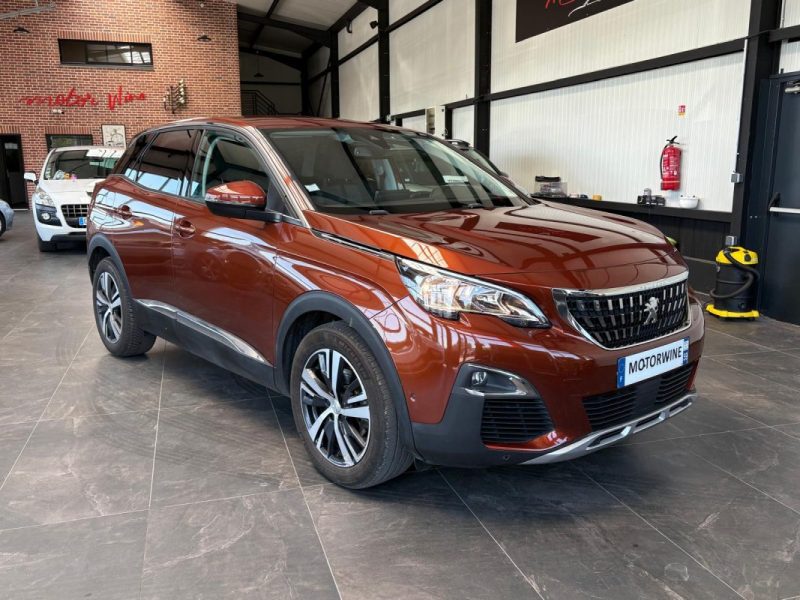🚗 PEUGEOT 3008 II 1.5 BLUEHDI 130ch ⚙️ ALLURE EAT8 📷 Caméra 📡 Radar 360 📱 CarPlay 