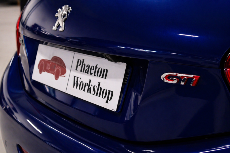 PEUGEOT 208 GTI BPS I 1.6 THP 208 I 72 500 km I Bicolore Noir Bleu I Garantie 12 mois